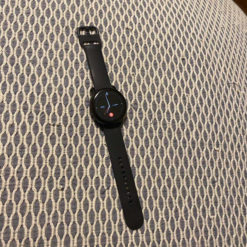 Black Samsung Galaxy Active 2 Smart Watch